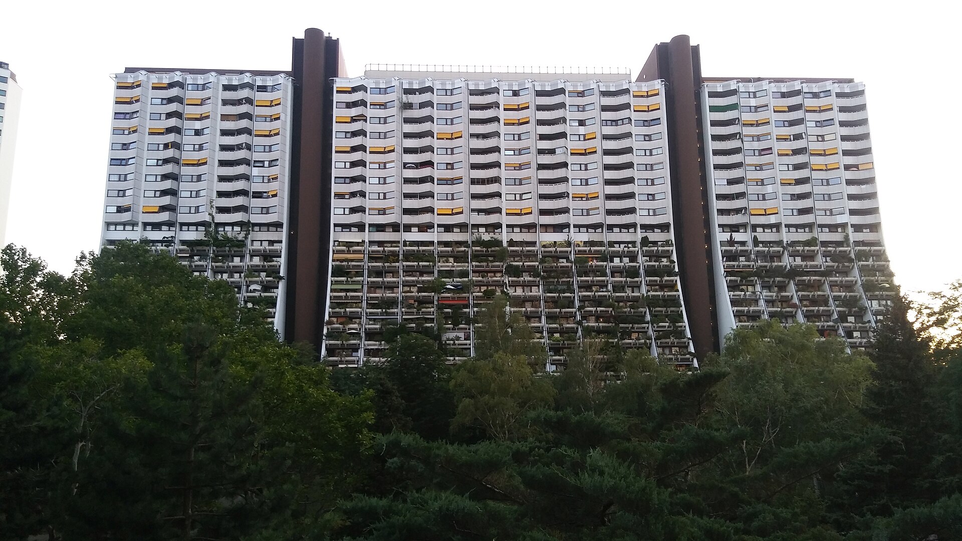 Wohnpark Alt-Erlaa im 23. Wiener Gemeindebezirk Liesing